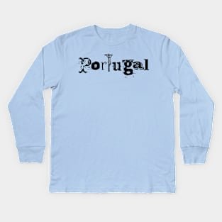 Portugal Kids Long Sleeve T-Shirt